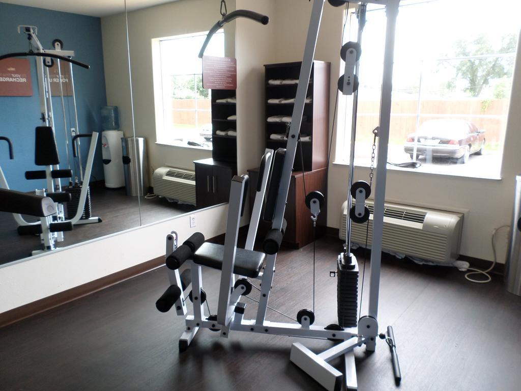 Comfort Suites Lake Charles Buitenkant foto
