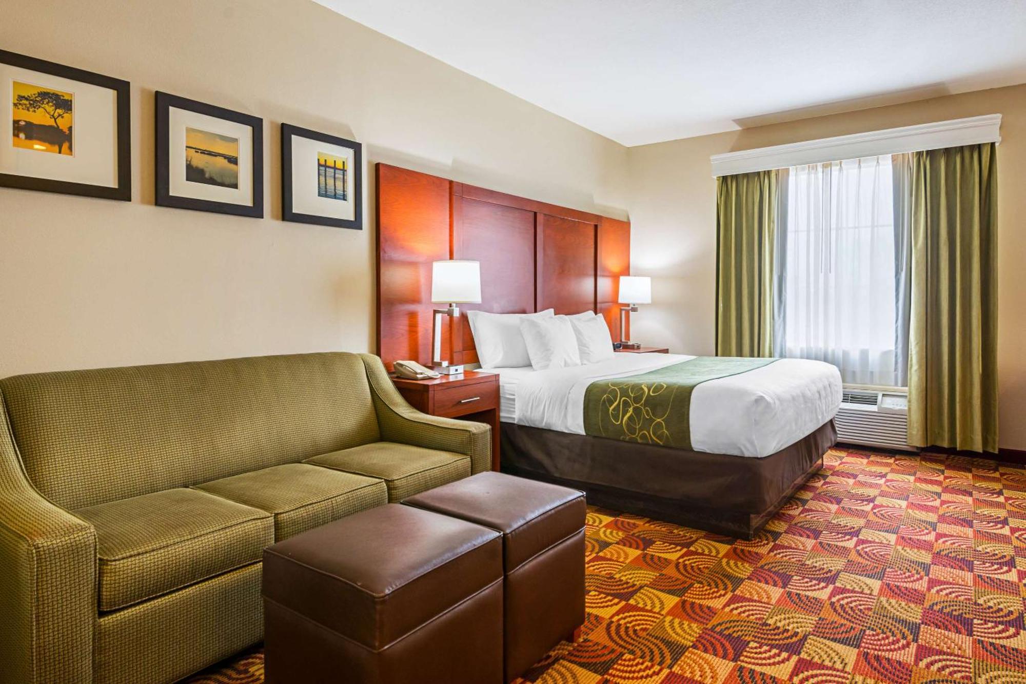 Comfort Suites Lake Charles Buitenkant foto